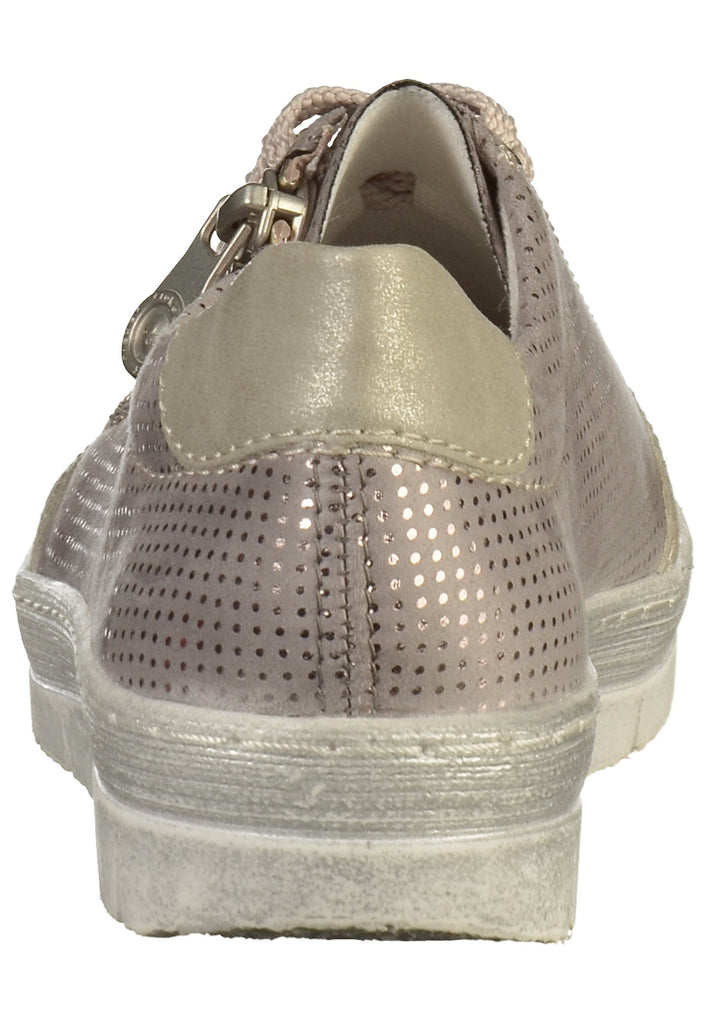 Rieker Sneaker Lederimitat Grau