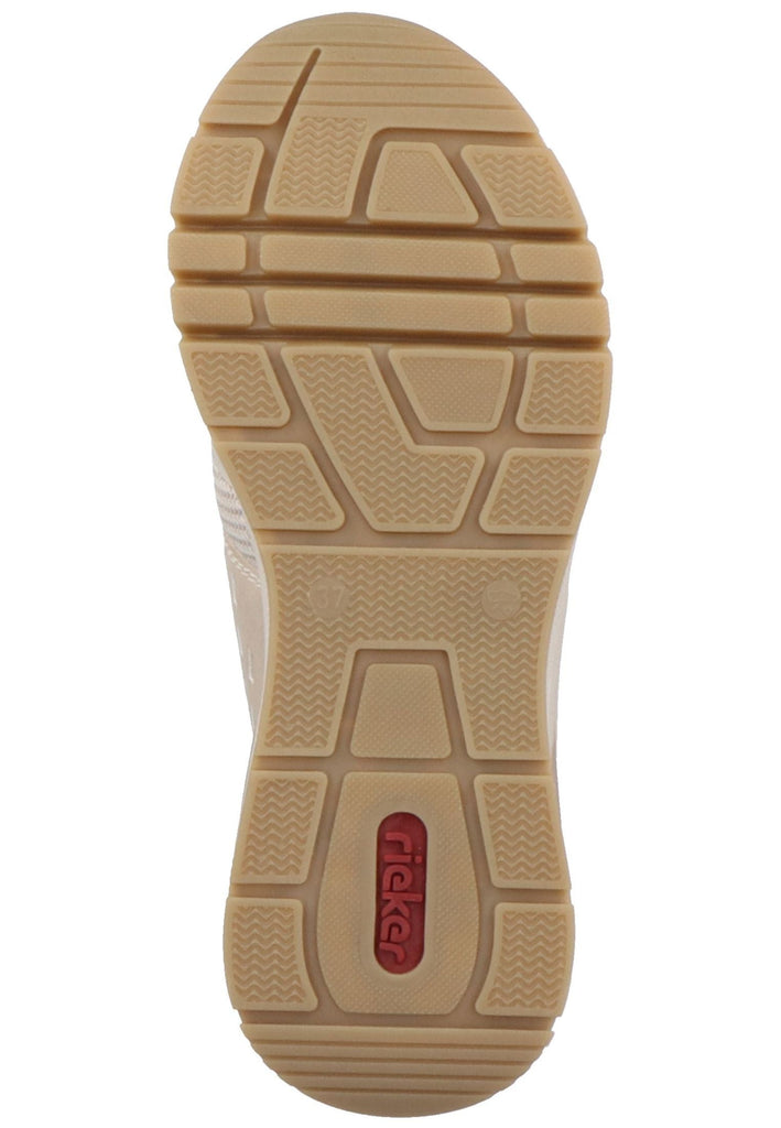 Rieker Sneaker Lederimitat Grau/Multi