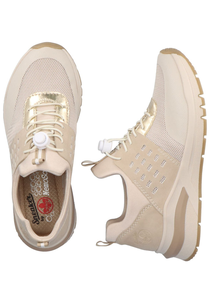 Rieker Sneaker Lederimitat Grau/Multi