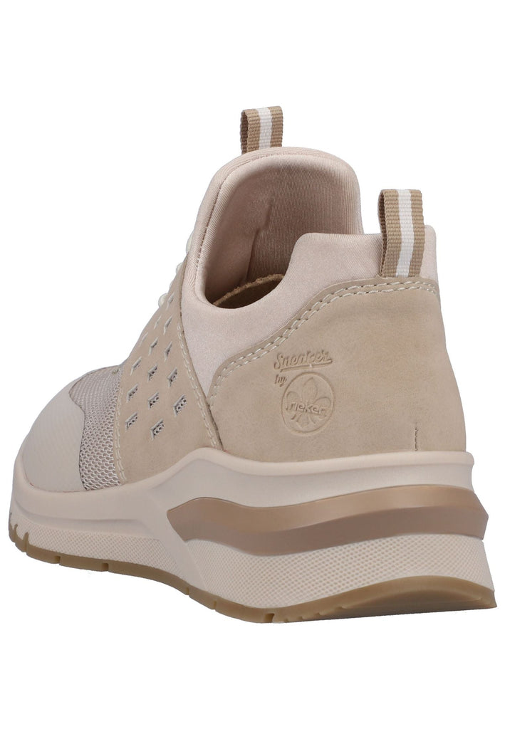 Rieker Sneaker Lederimitat Grau/Multi