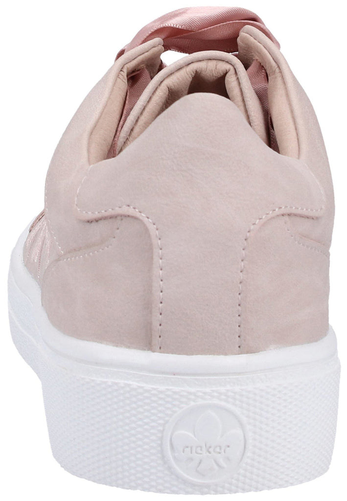 Rieker Sneaker Lederimitat Hellrosa