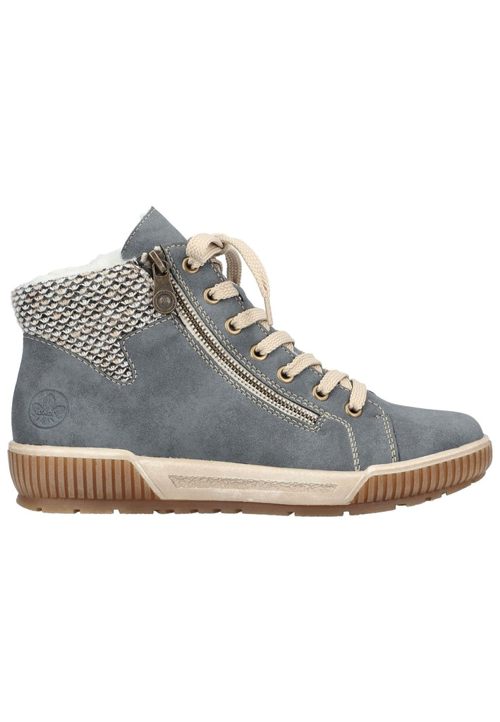 Rieker Sneaker Lederimitat Jeans