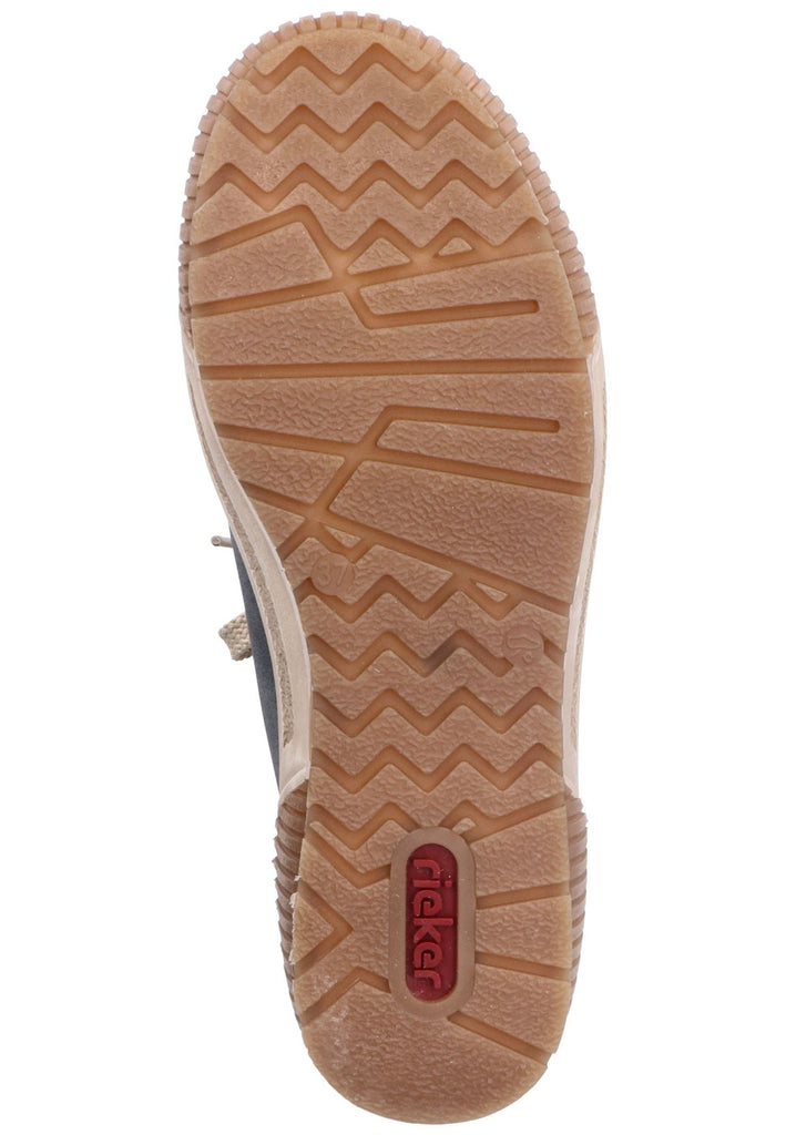 Rieker Sneaker Lederimitat Jeans