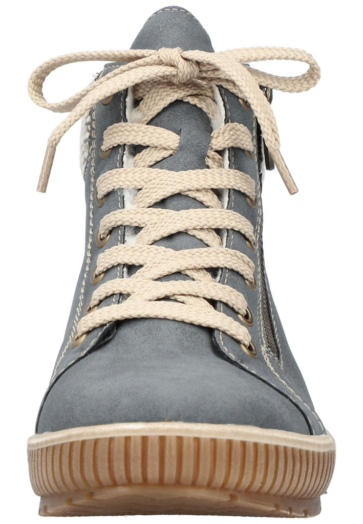 Rieker Sneaker Lederimitat Jeans