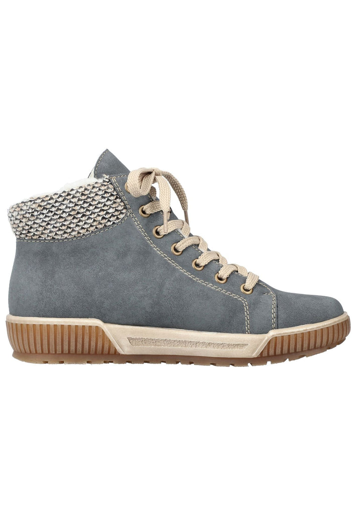 Rieker Sneaker Lederimitat Jeans