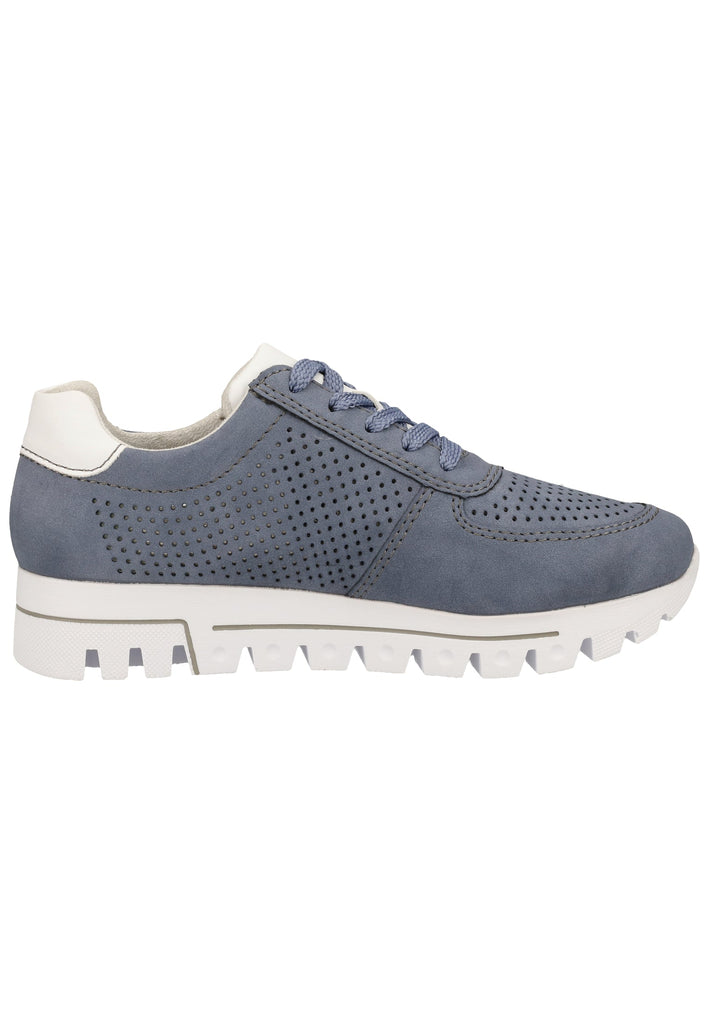 Rieker Sneaker Lederimitat Jeans
