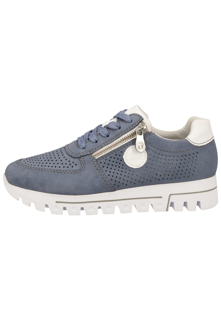 Rieker Sneaker Lederimitat Jeans