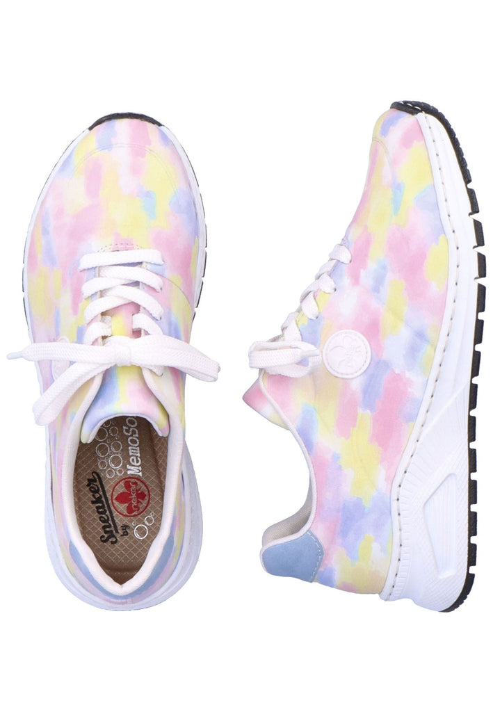 Rieker Sneaker Lederimitat Mehrfarbig
