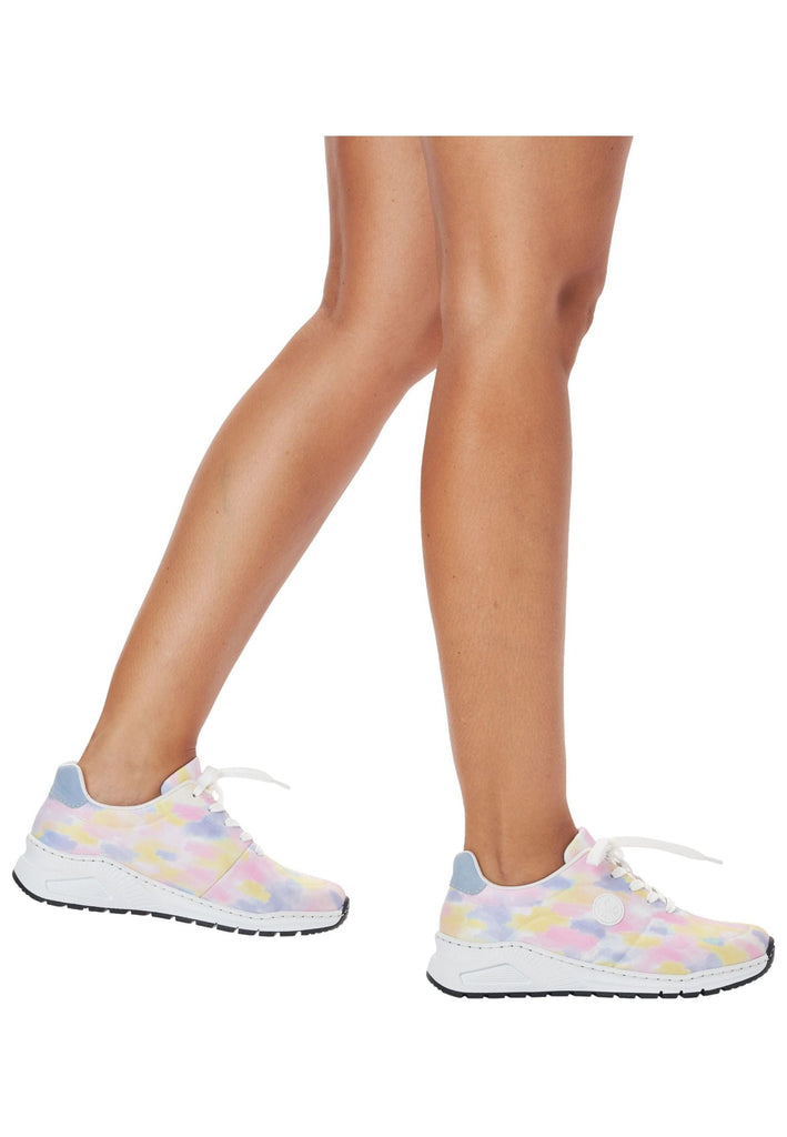 Rieker Sneaker Lederimitat Mehrfarbig