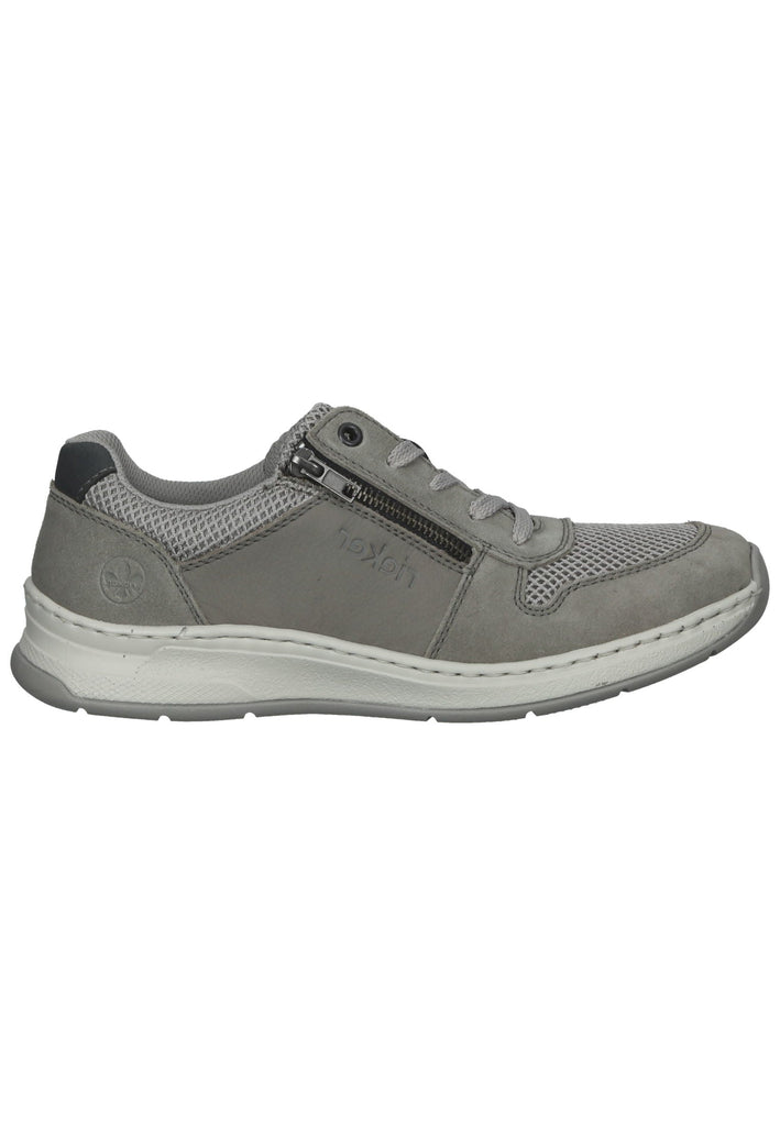 Rieker Sneaker Lederimitat/Mesh Beige/Grau