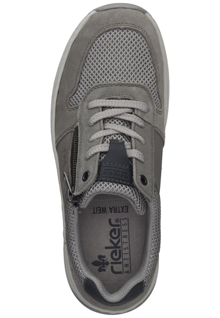 Rieker Sneaker Lederimitat/Mesh Beige/Grau
