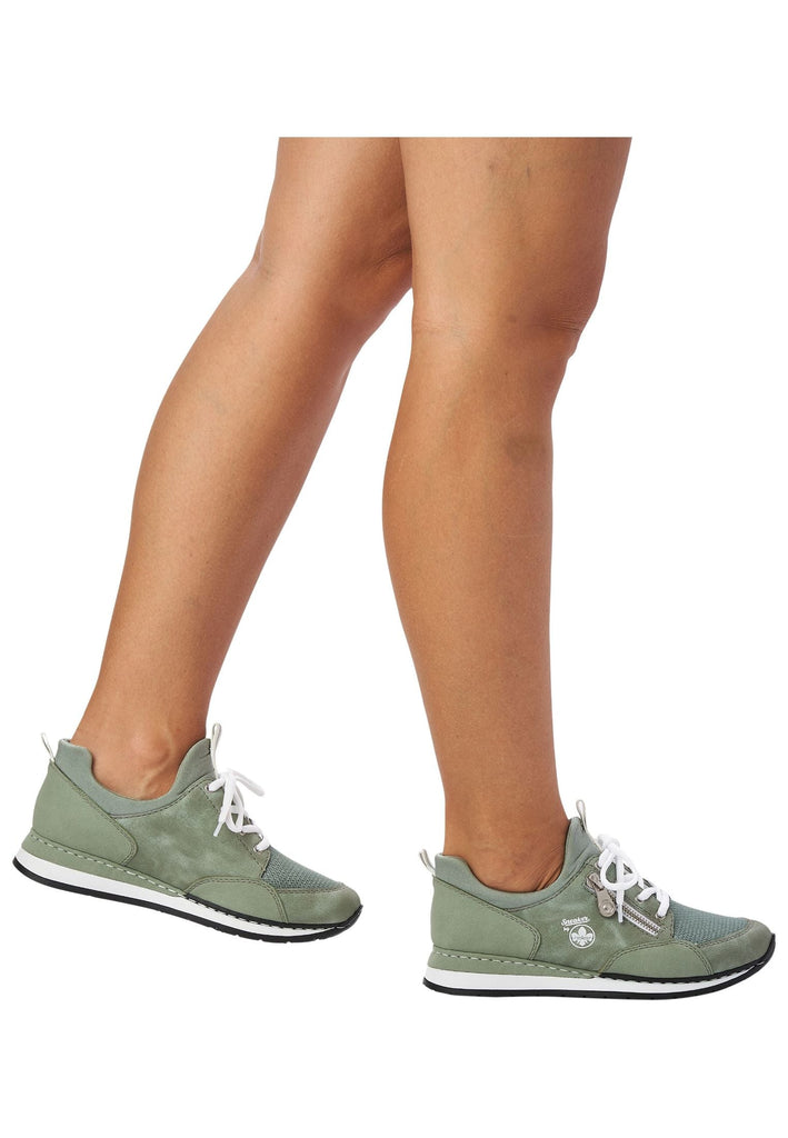 Rieker Sneaker Lederimitat Mint