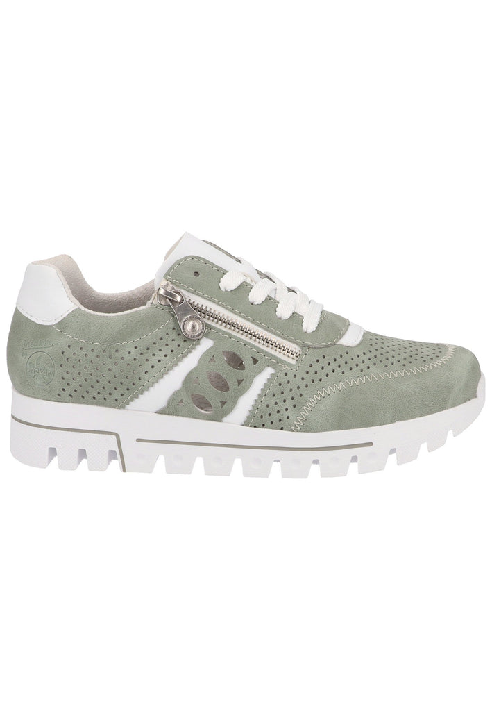 Rieker Sneaker Lederimitat Mint