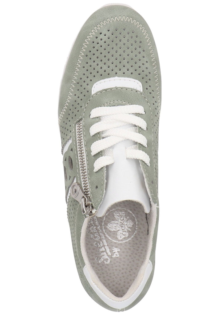 Rieker Sneaker Lederimitat Mint