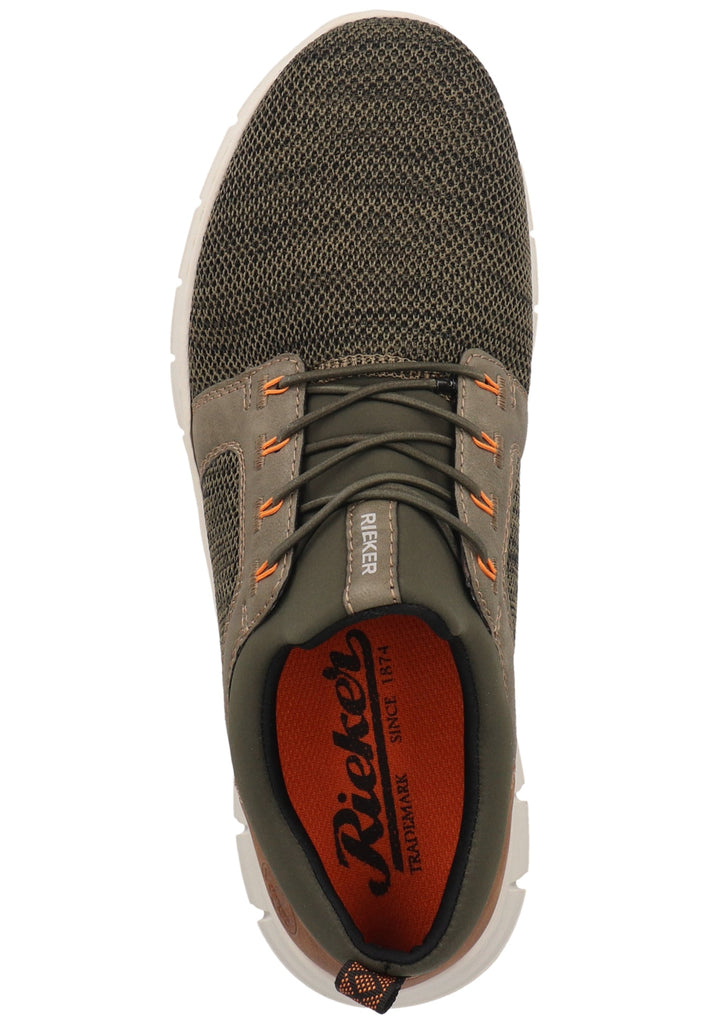 Rieker Sneaker Lederimitat Moos