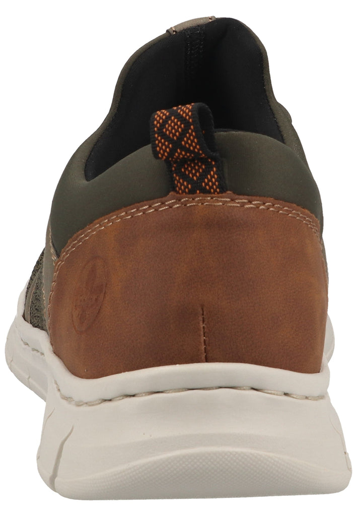 Rieker Sneaker Lederimitat Moos