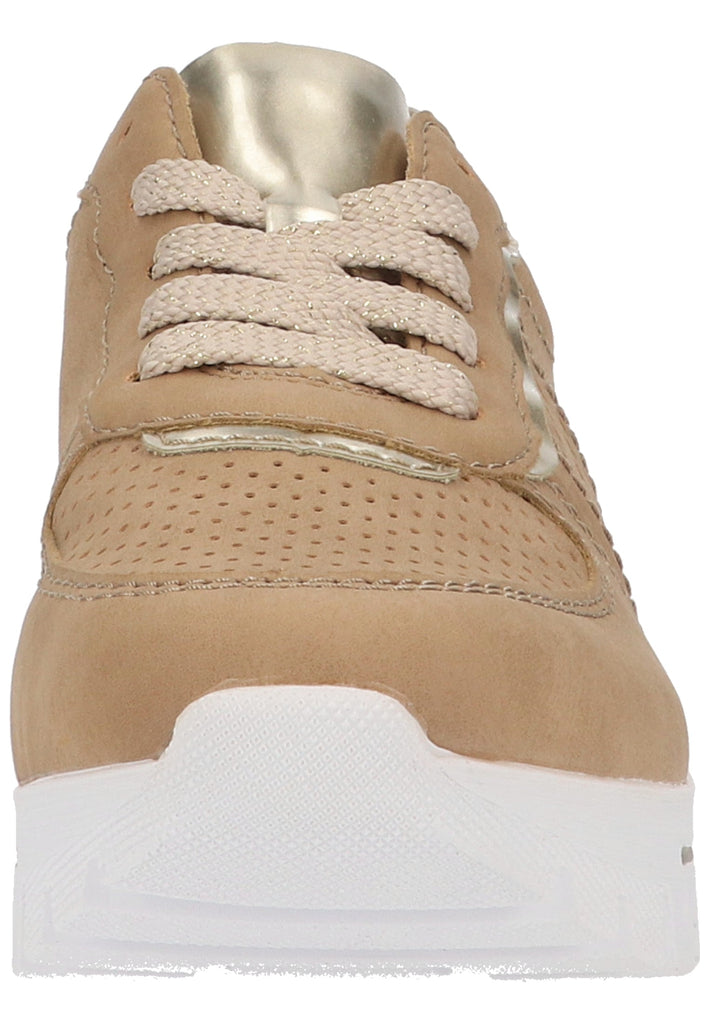 Rieker Sneaker Lederimitat Nude