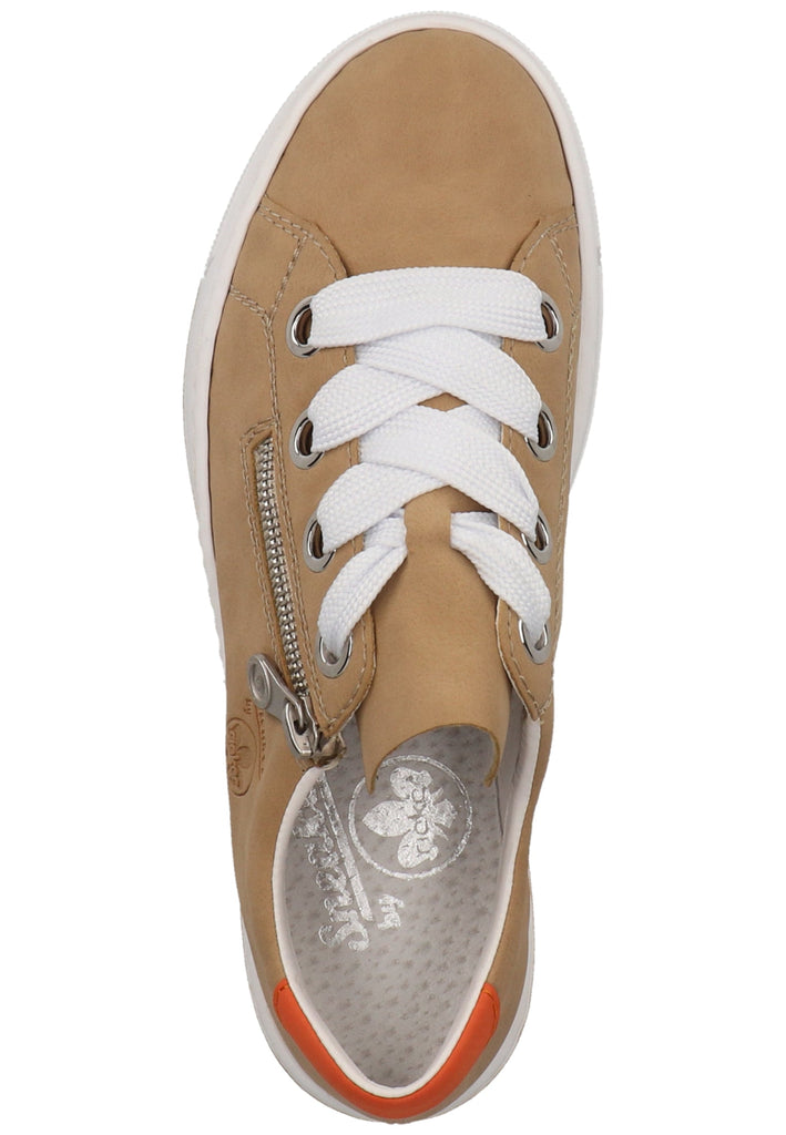 Rieker Sneaker Lederimitat Nude