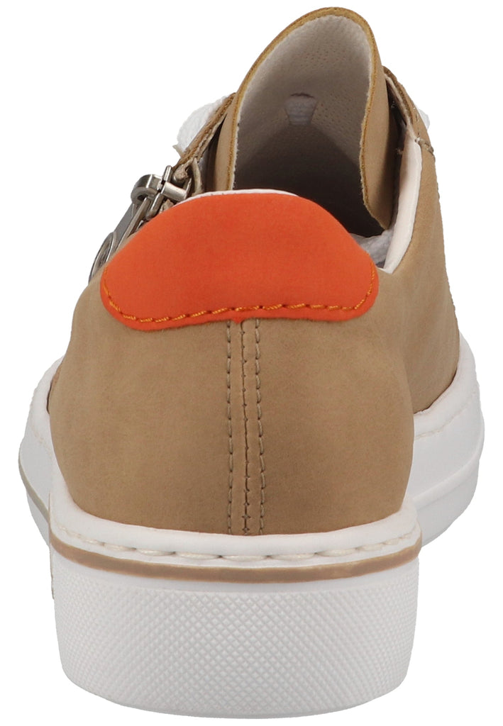 Rieker Sneaker Lederimitat Nude
