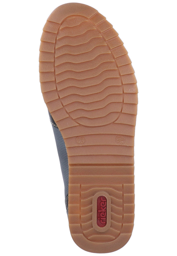 Rieker Sneaker Lederimitat Ozean