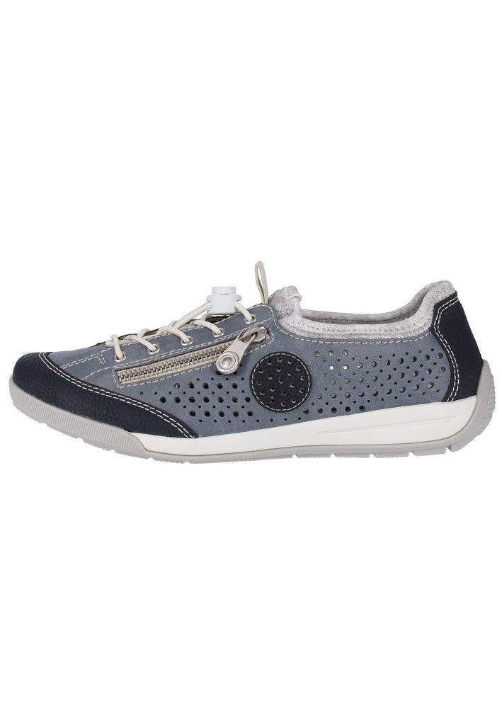 Rieker Sneaker Lederimitat Pazifik