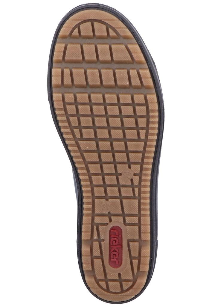 Rieker Sneaker Lederimitat Petrol