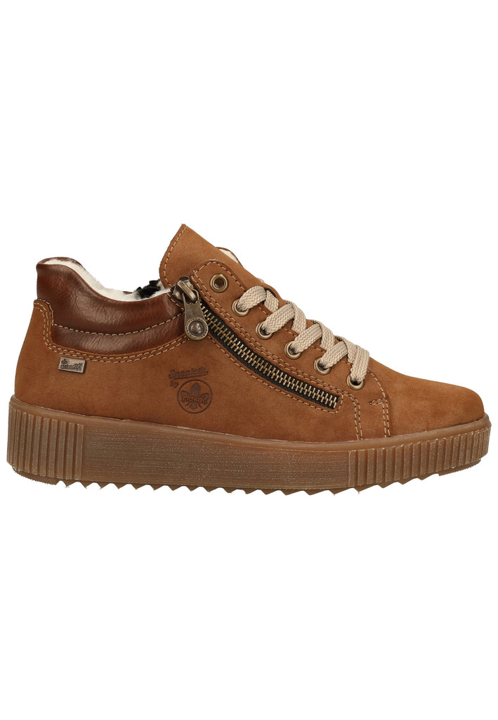 Rieker Sneaker Lederimitat Reh Warmfutter
