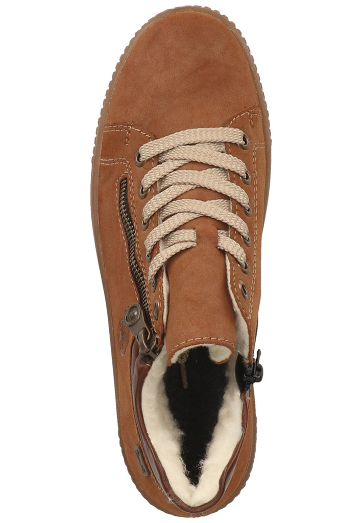 Rieker Sneaker Lederimitat Reh Warmfutter