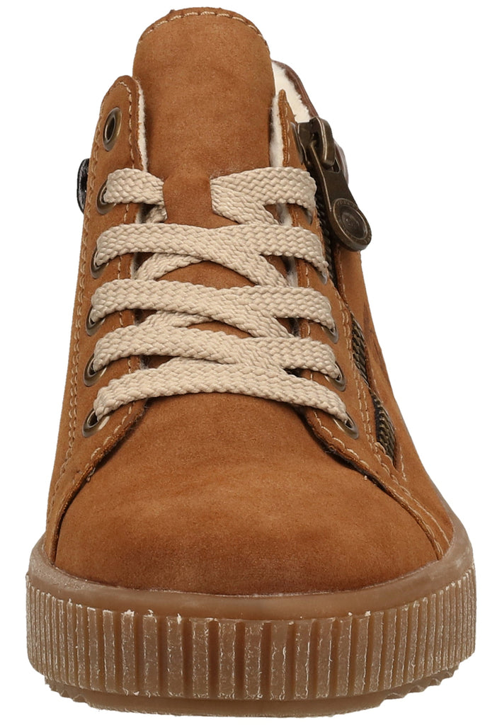 Rieker Sneaker Lederimitat Reh Warmfutter