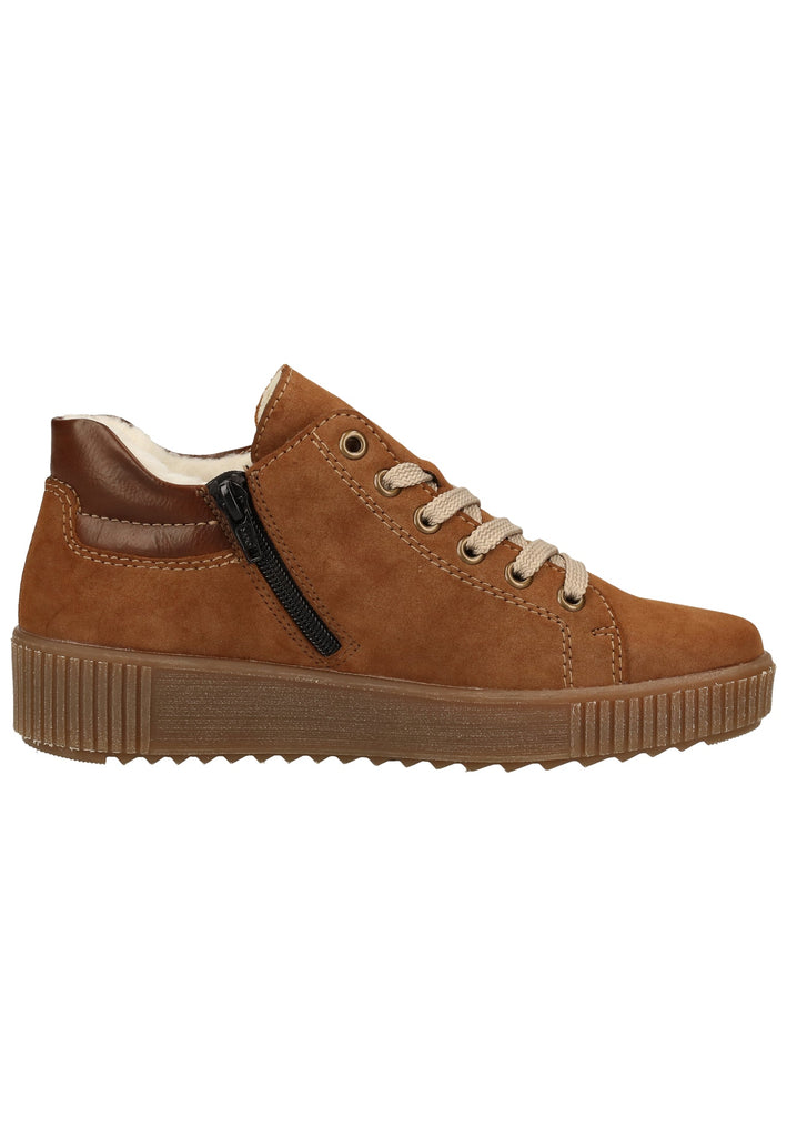 Rieker Sneaker Lederimitat Reh Warmfutter