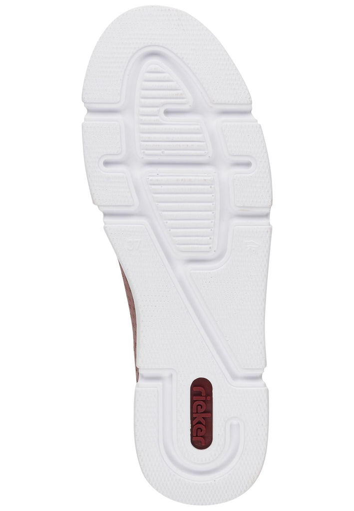 Rieker Sneaker Lederimitat Rose