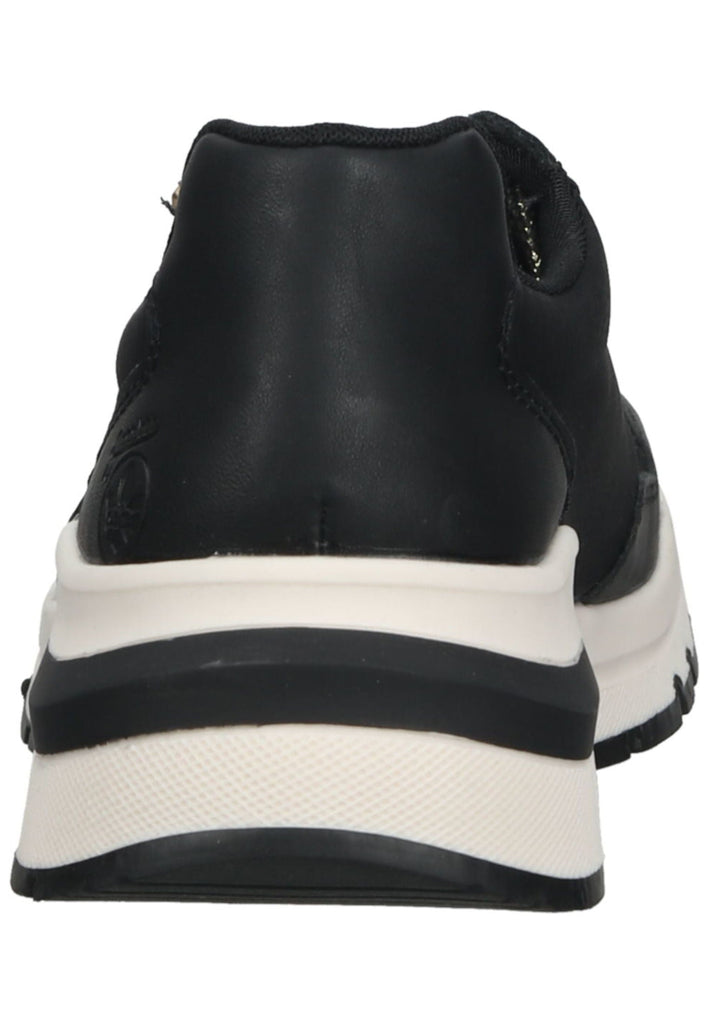 Rieker Sneaker Lederimitat Schwarz
