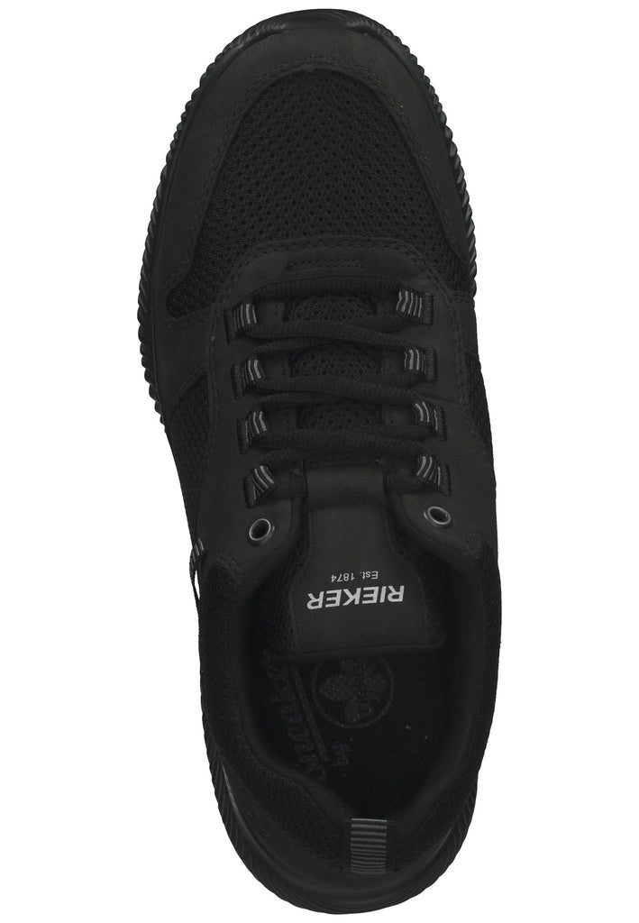 Rieker Sneaker Lederimitat Schwarz