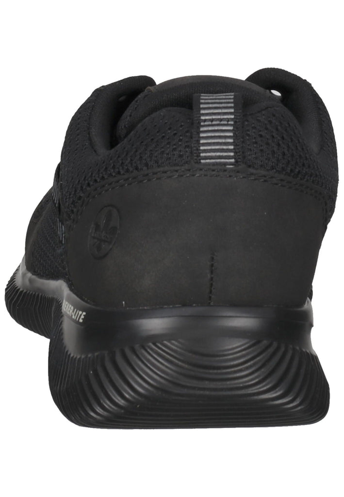 Rieker Sneaker Lederimitat Schwarz