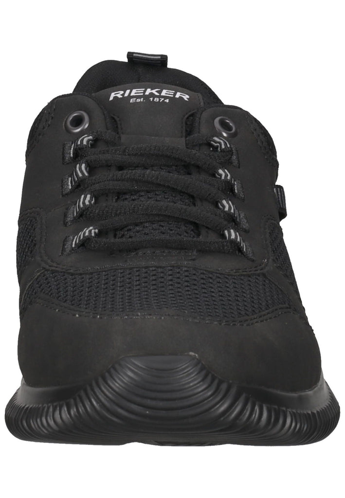 Rieker Sneaker Lederimitat Schwarz