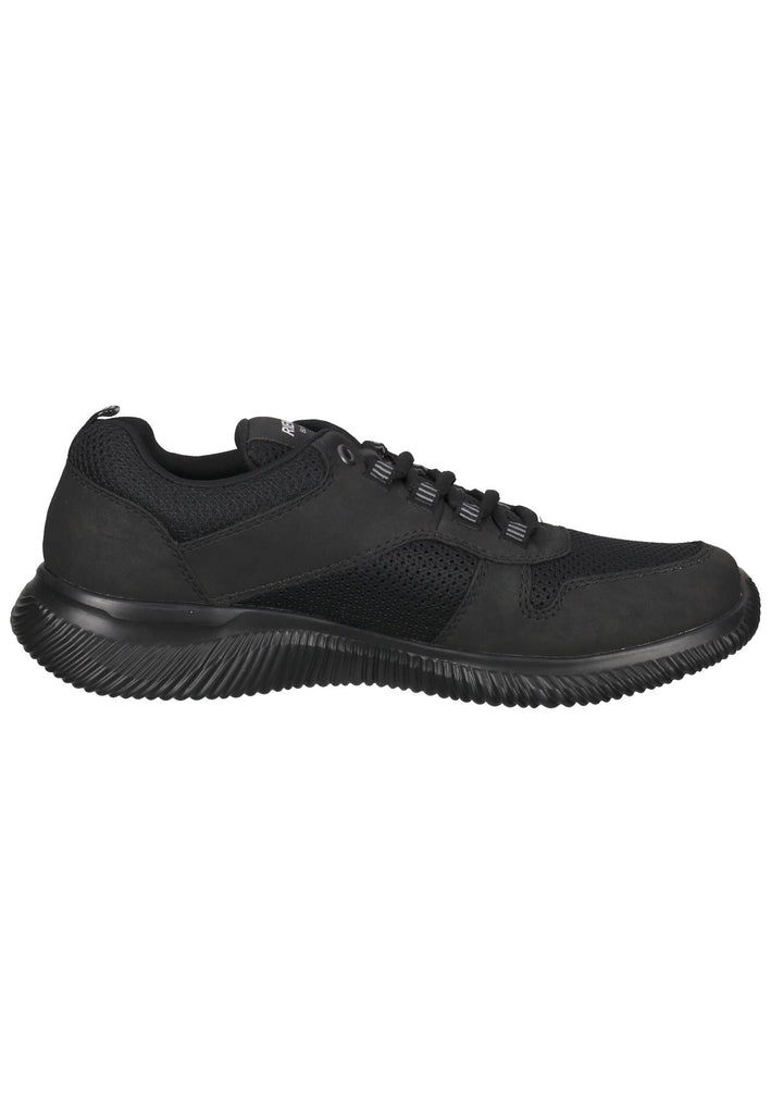 Rieker Sneaker Lederimitat Schwarz