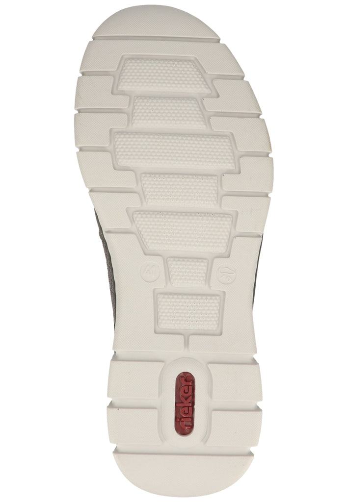 Rieker Sneaker Lederimitat/Textil Blei