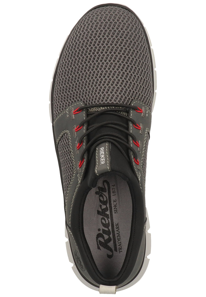 Rieker Sneaker Lederimitat/Textil Blei
