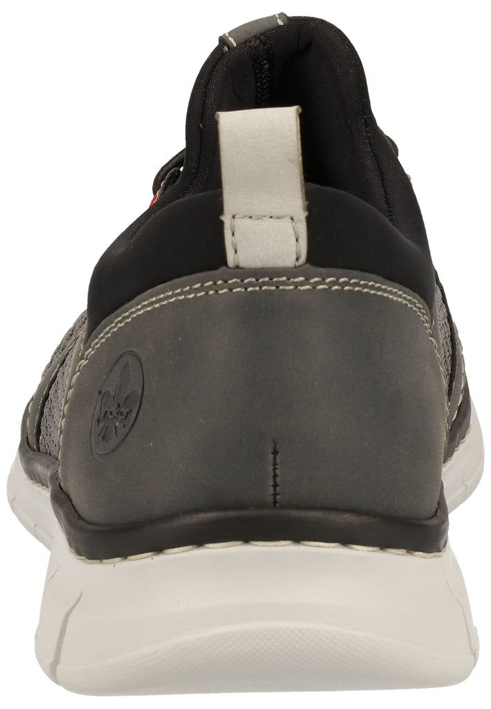 Rieker Sneaker Lederimitat/Textil Blei