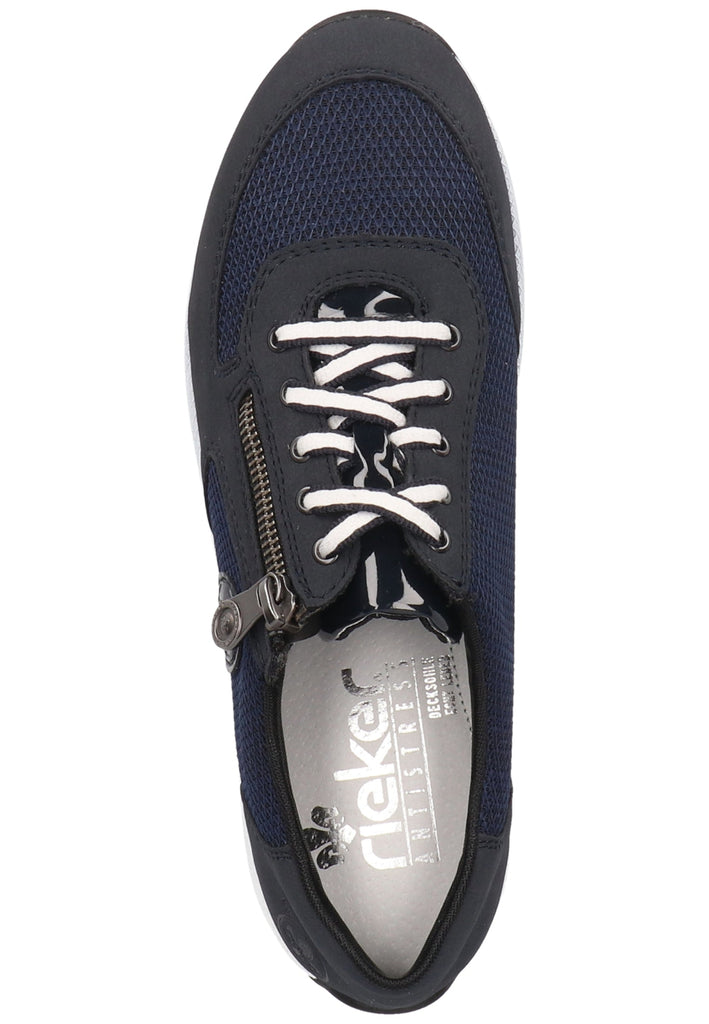 Rieker Sneaker Lederimitat/Textil Dunkelblau