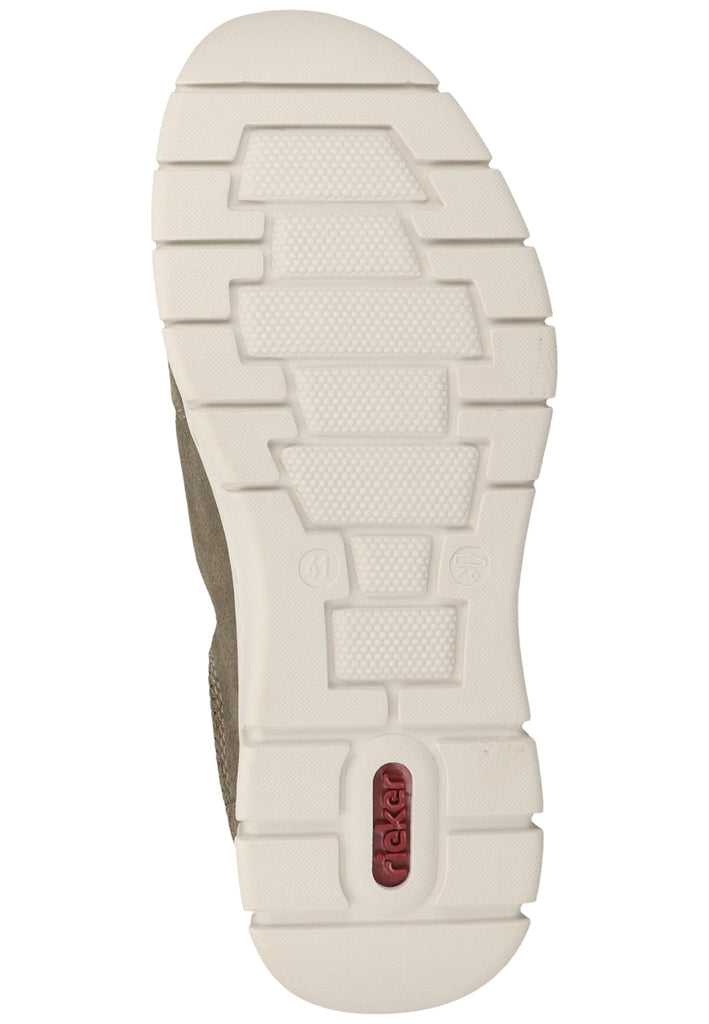 Rieker Sneaker Lederimitat/Textil Dunkelgrün