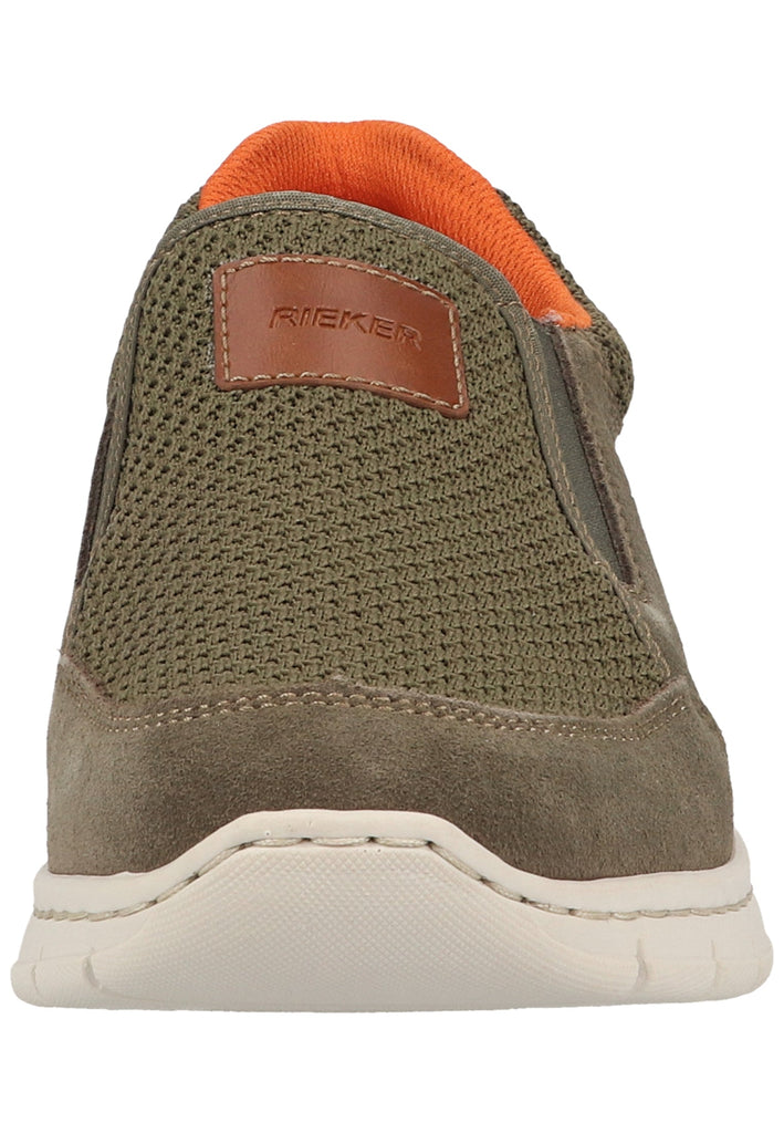 Rieker Sneaker Lederimitat/Textil Dunkelgrün