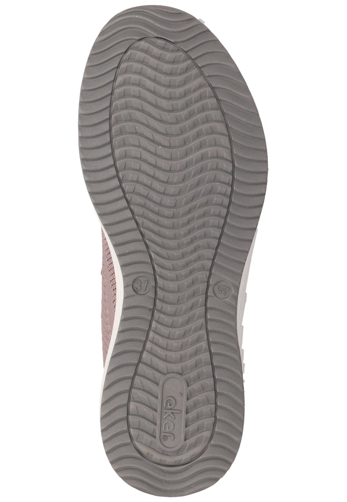 Rieker Sneaker Lederimitat/Textil Flieder