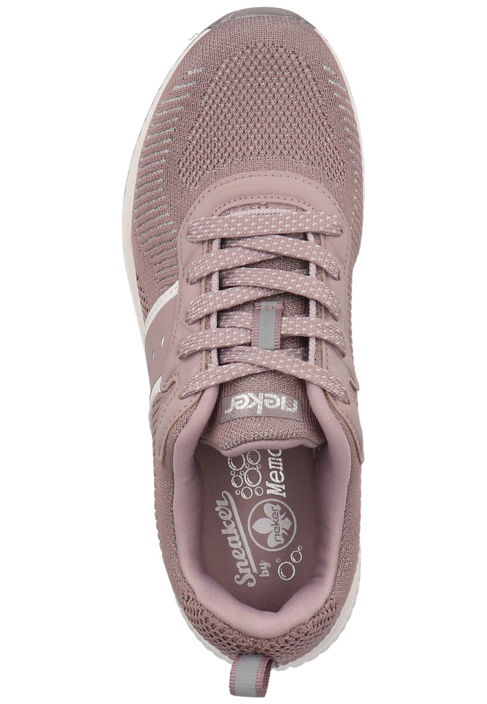 Rieker Sneaker Lederimitat/Textil Flieder
