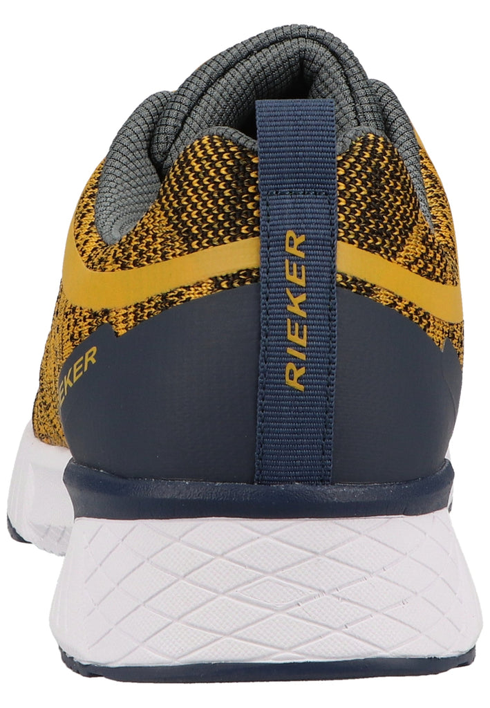 Rieker Sneaker Lederimitat/Textil Gelb