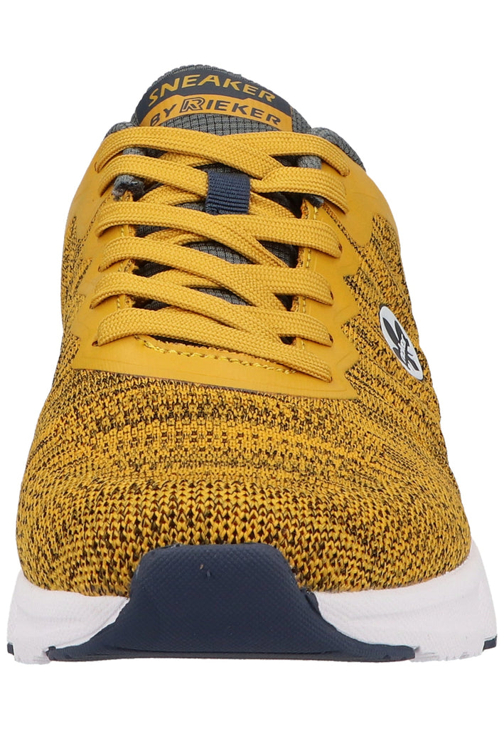 Rieker Sneaker Lederimitat/Textil Gelb