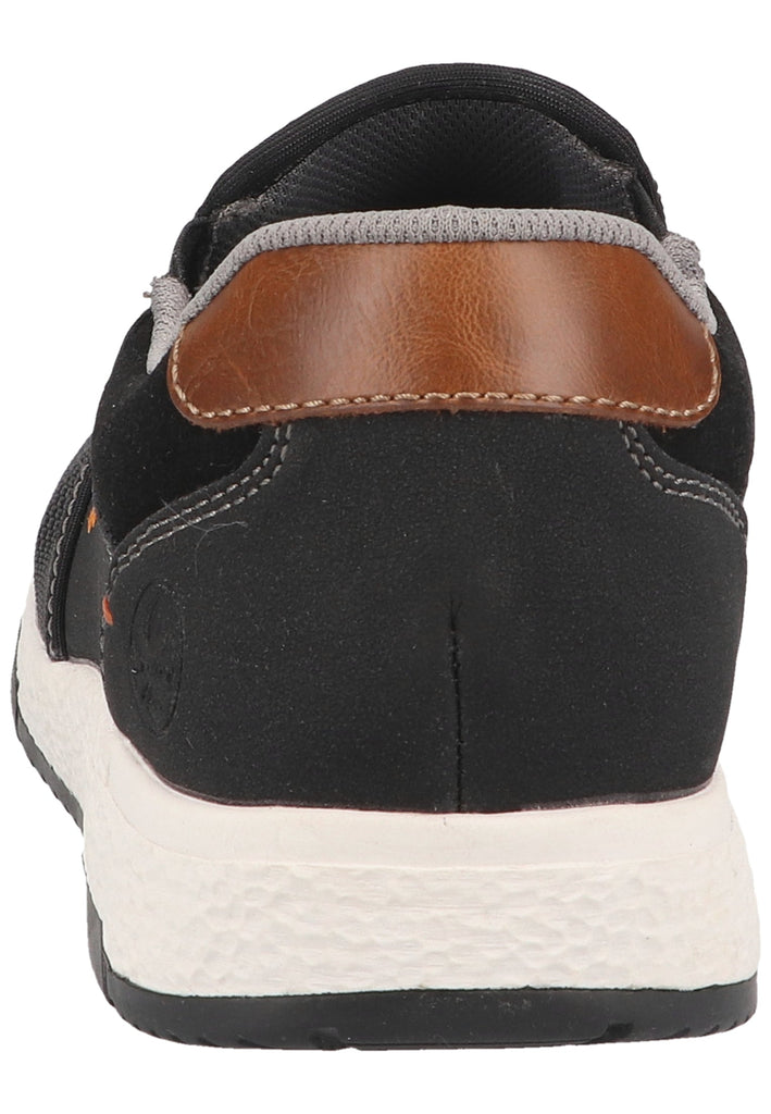 Rieker Sneaker Lederimitat/Textil Grau/Schwarz