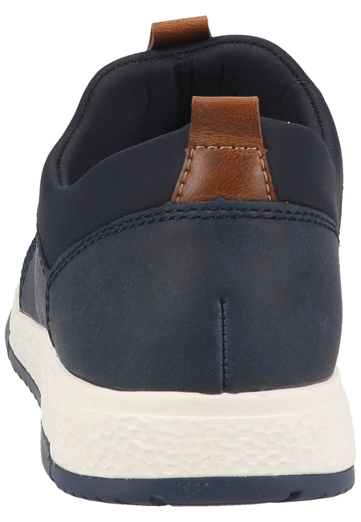 Rieker Sneaker Lederimitat/Textil Schwarz