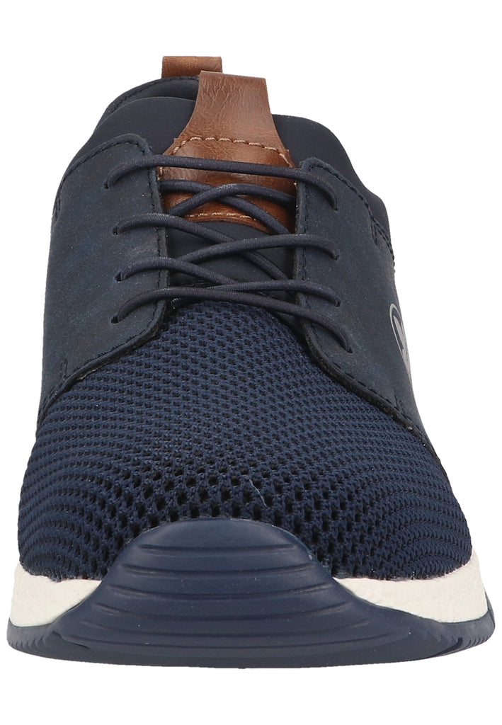 Rieker Sneaker Lederimitat/Textil Schwarz