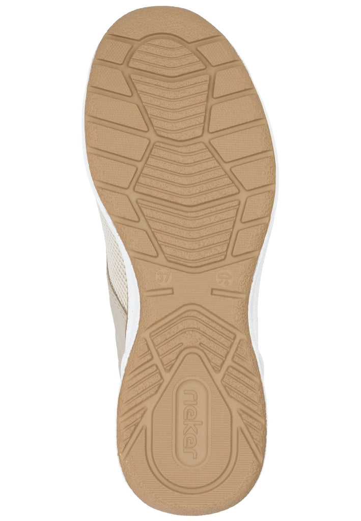 Rieker Sneaker Lederimitat/Textil Vanille